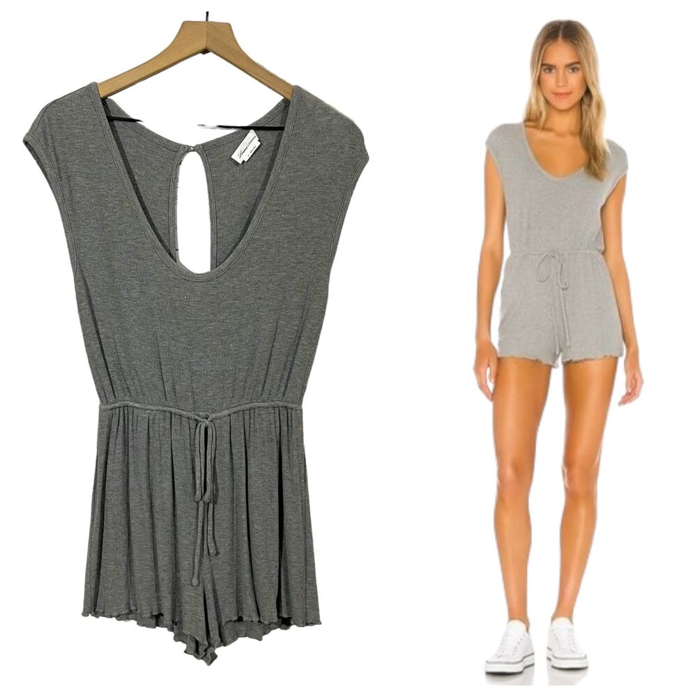 Lovers + Friends Tracey Romper - Gray - XS